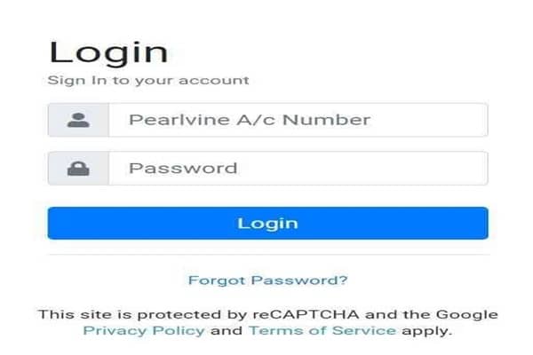 Pearlvine Login